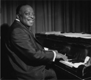 Count Basie at the piano